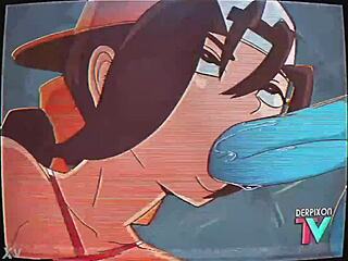 Animated cartoon training session for skill development and fun