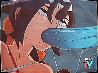 Animated cartoon training session for skill development and fun