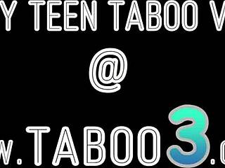 Шална брюнетка стъпмайка Penny Barber с дълбоко гърло на големия кур на стъпсина в табу милф
