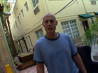 Chase Jordan the milf works her shaved pussy with big cock in doggystyle.