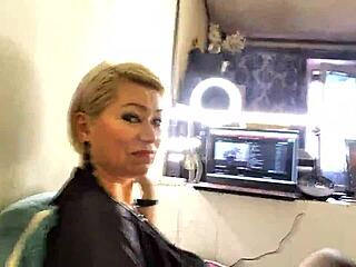 Watch Aimee, the hot milf queen of married cocksucker whores, dominate like never before!