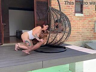 petite babe rides huge black monster cock