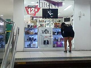 Found A Stud In Shopping Playland And Gave It Up In Bathroom With Paty Bumbum And El Toro De Oro!