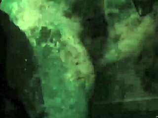 Secret life unfolds in vintage hairy blowjob scene