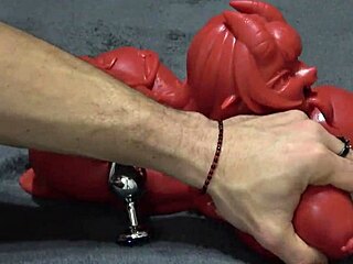 Two demons face to face as i ate cum from her dolls mouth xattlalust