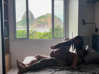 Creampie in tourist from rio with anal assfucking and cowgirl ride on fuckingpussy com