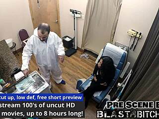 Nurse Yesenia Yousos Spreads Legs for Creampie in Hospital Backstage POV Scene