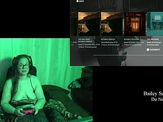 Naked Lake House Playthrough Part 2 With Big Tits Brunette