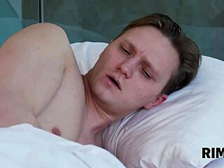 Blonde Colleen Licks Anus Sucks Dick Rimjob Before Breakfast