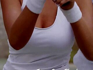 large tits slut performs oral on big black dick in roleplay