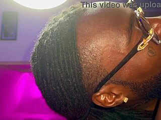 my husband licks me deeply until i reach orgasm in homemade ebony couple session