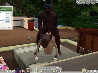 is your mom really taking that huge bbc in her ass like this?