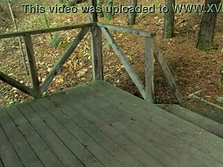 Gifted slut Black Lynn craves risky public quickies with cum on ass