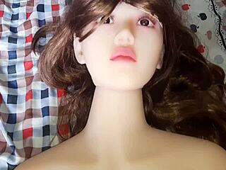 hey check out this homemade fun with my sex doll using monster cock toys