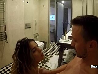 sexydea quickie fuck in shower with monster cock casting interview