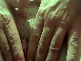 Essa puta novinha shows small tits and wet hairy pussy without panties on street