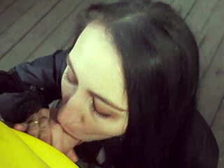 Gifted slut Black Lynn craves risky public quickies with cum on ass