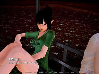 Harem Hotel episode 152 features bold game action in a hotel setting.