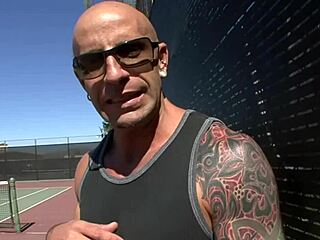 Mallory takes control riding that big hard American cock with passion.