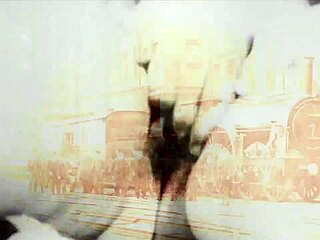 Secret life unfolds in vintage hairy blowjob scene