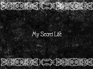 Secret life unfolds in vintage hairy blowjob scene