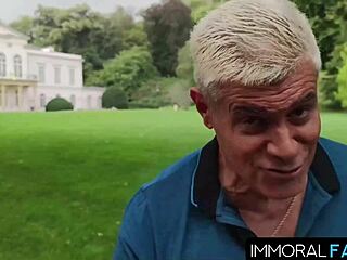 dan, that chubby brunette got double teamed by muscular guys