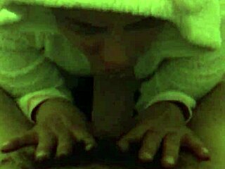 sonja returns for more of that good sloppy blow job on big cock