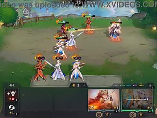 In ep3 hentai scene almariel dominates with new maiden ziggy in 3d femdom group action featuring monster cock creampie and squirting