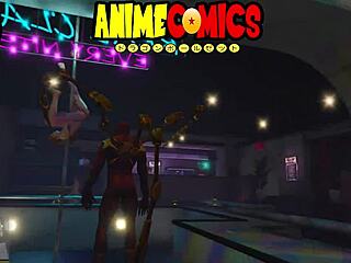 Spider Man Encounters Kasumi As Prostitute In Comic Scene With Intense Actions