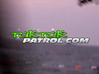 Fresh fun Thai teen takes big cock blowjob to facial cumshot