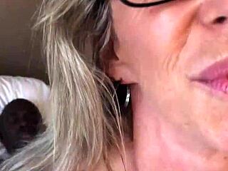 Veliki crni kurac jebe ženu Marina Beaulieu!