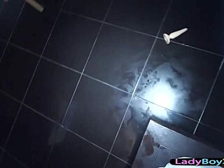 Flawless shemale Alexa Scout swallows enormous dick in pov blowjob contrasts deepthroat action