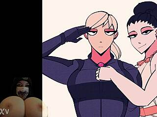 Subtle Hints of Big Tits and Ass in Lesbian Boobs Compilation