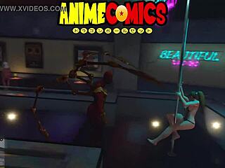 Spider Man Encounters Kasumi As Prostitute In Comic Scene With Intense Actions