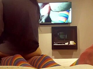 My Friend Dresses As A Woman And STICKS HIS COCK In Me Brunette Latina Big Ass Natural Tits Big Cock