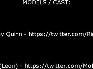 Harley gives a blowjob while fingering herself to wet cumshot facial