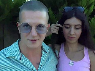 Guy Can't Pay Hotel Bill Watches Wife Fuck Two Guys in Cuckold Humiliation