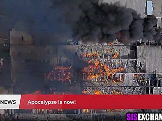 Post Apocalyptic Step Sister Swap with Group Fucking and Big Cock Action