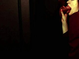 Will This Student Swallow Cum After Sucking Cock At The Gloryhole?