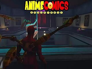 Spider Man Encounters Kasumi As Prostitute In Comic Scene With Intense Actions