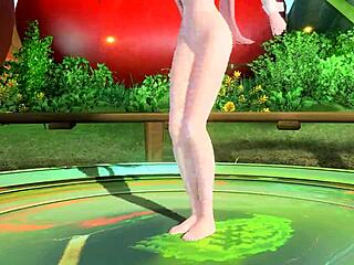 Megurine Luka Popipo Project Diva Nude Mod With Full Nude Bunny Costume