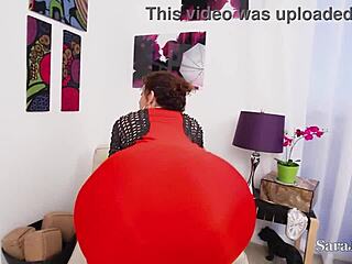 Sara Jay Fucks Dildo In Wild Action!