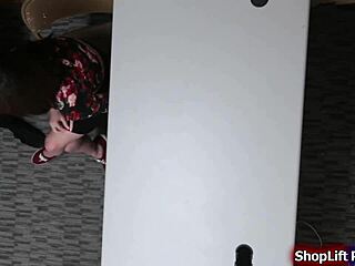 lp officer, you gotta fuck this teen shoplifter's pussy hard right now