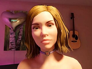 Hey, join the wild house party? Female sex scenes unfold in lesbian game.