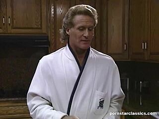 Oh yeah Lucky is fucking ambitious with double penetration and rimjob in this vintage group scene