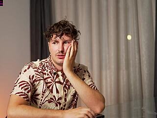 boyfriend faces threesome with another man using tantaly sex doll