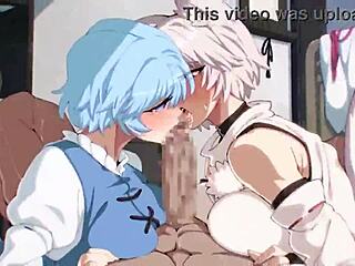 Think you can handle this steamy hentai handjob and cumshot compilation with anime asses?