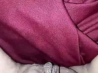 Heating Pussy with Hairdryer All Pissed in Fetish Toilet Scene