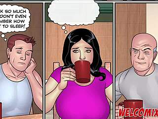 I feel pops fucking two old women with big asses in hentai comic