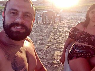 African Amateurs Fingering Big Pussy On Beach With Outdoor Public Fetish In Latina Style